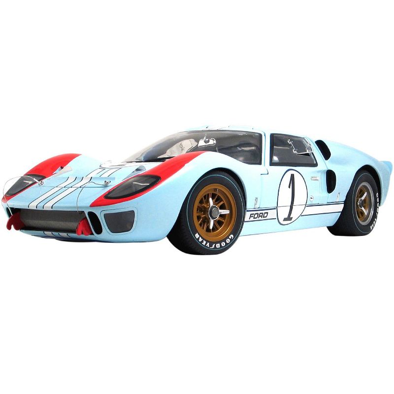 Ford GT40 MKII #1 Ken Miles - Denny Hulme 2nd Place 24H of Le Mans (1966) Ltd Ed 324 pcs 1/12 Diecast Model Car by GMP for ACME