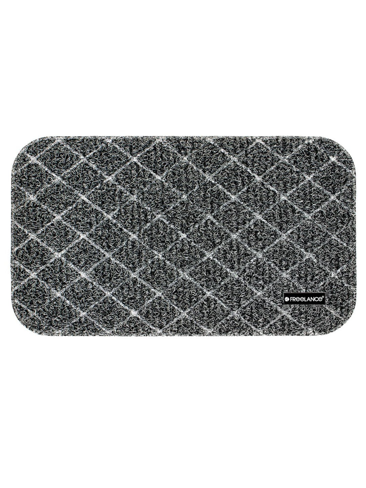 Freelance Grey PVC Set of 1 Door Mats
