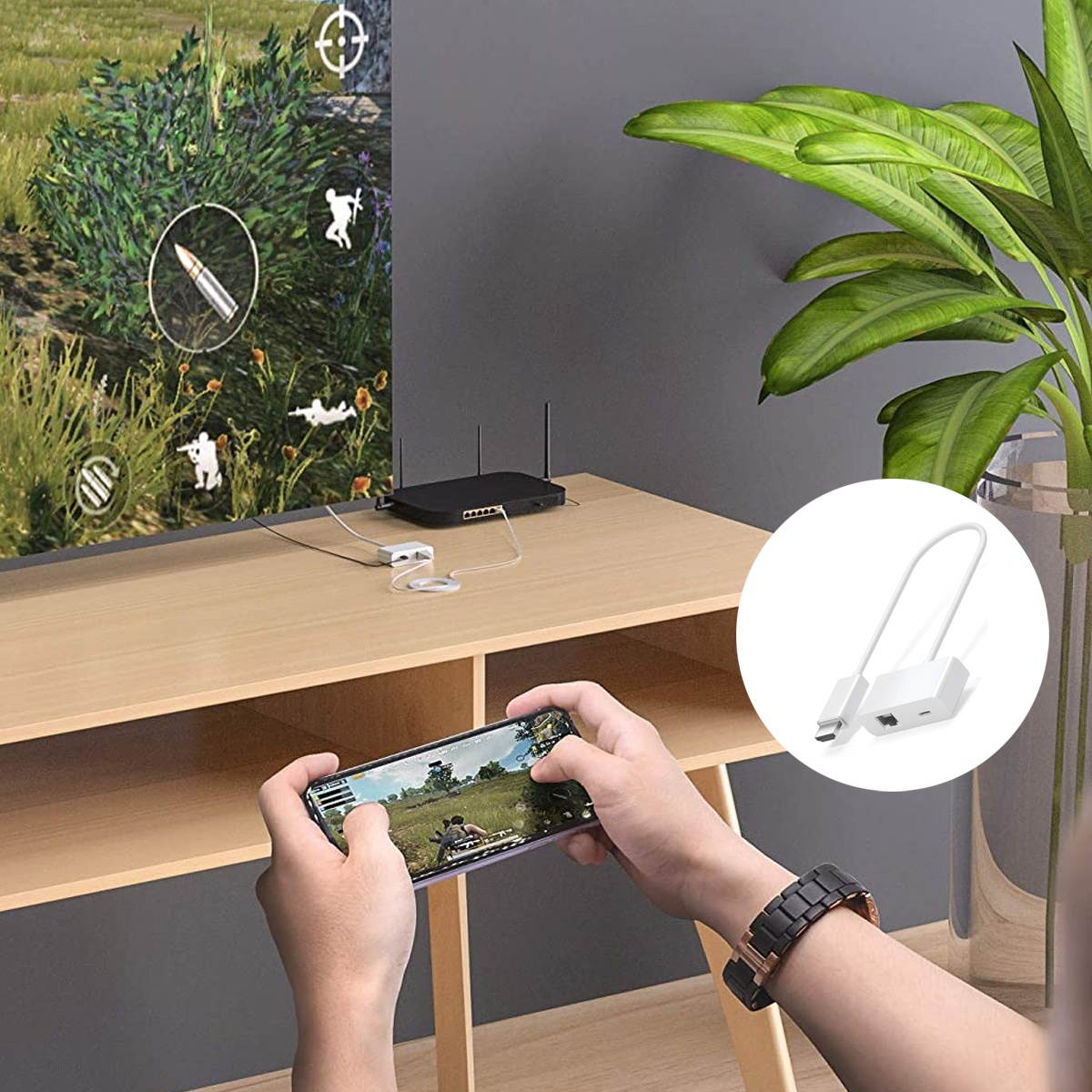 Wireless HDMI-compatible Video Transmitter & Receiver Extender Display Adapter Dongle for TV Monitor Projector switch PC