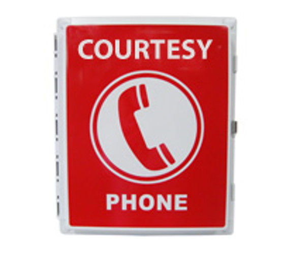 Industrial Hotline Dialer Wall Phone - ASH/BEIGE/IVORY