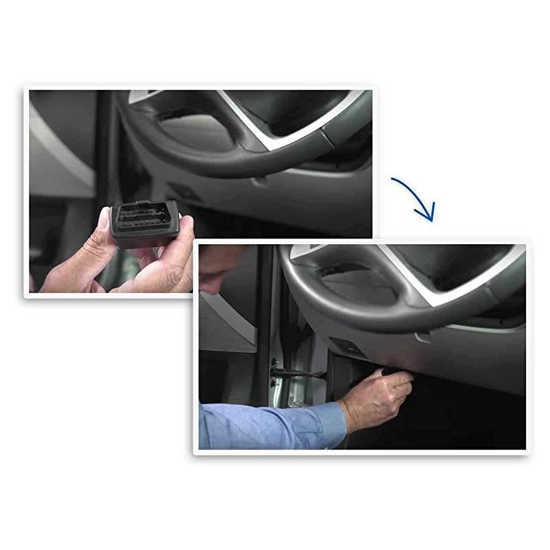 TrackPort OBDII 4G GPS Tracker For Vehicles Track Car Location and Speed with Mini OBD Tracking Device | Monitor Kids and Vehicles Flexible Service Plans