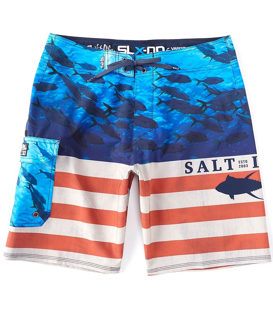 Redsand Solid Core Stretch 18#double; Outseam Volley Shorts