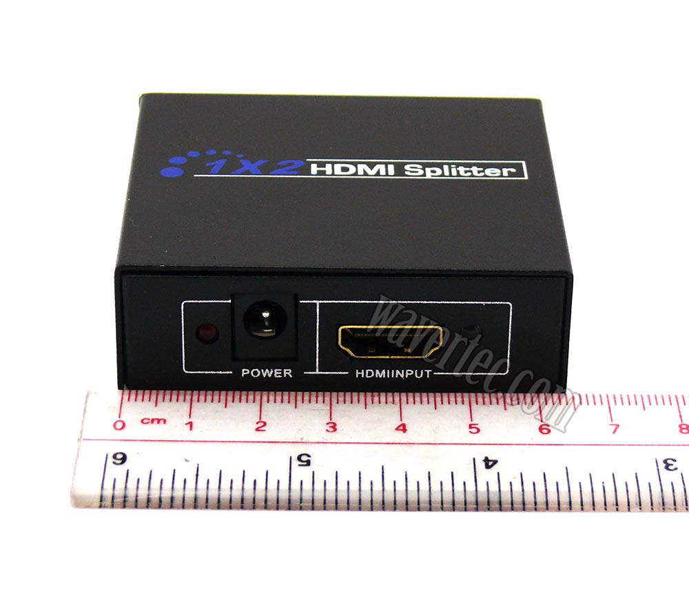 1 in 2 out HDMI 1.4 Splitter Box 1 to 2 Screen 1080P 3D HDCP Full HD Compatible with HDMI 1.3 Female to Female HDMI Hub Extender Connector 1x2 Switch Dual Screen OEM