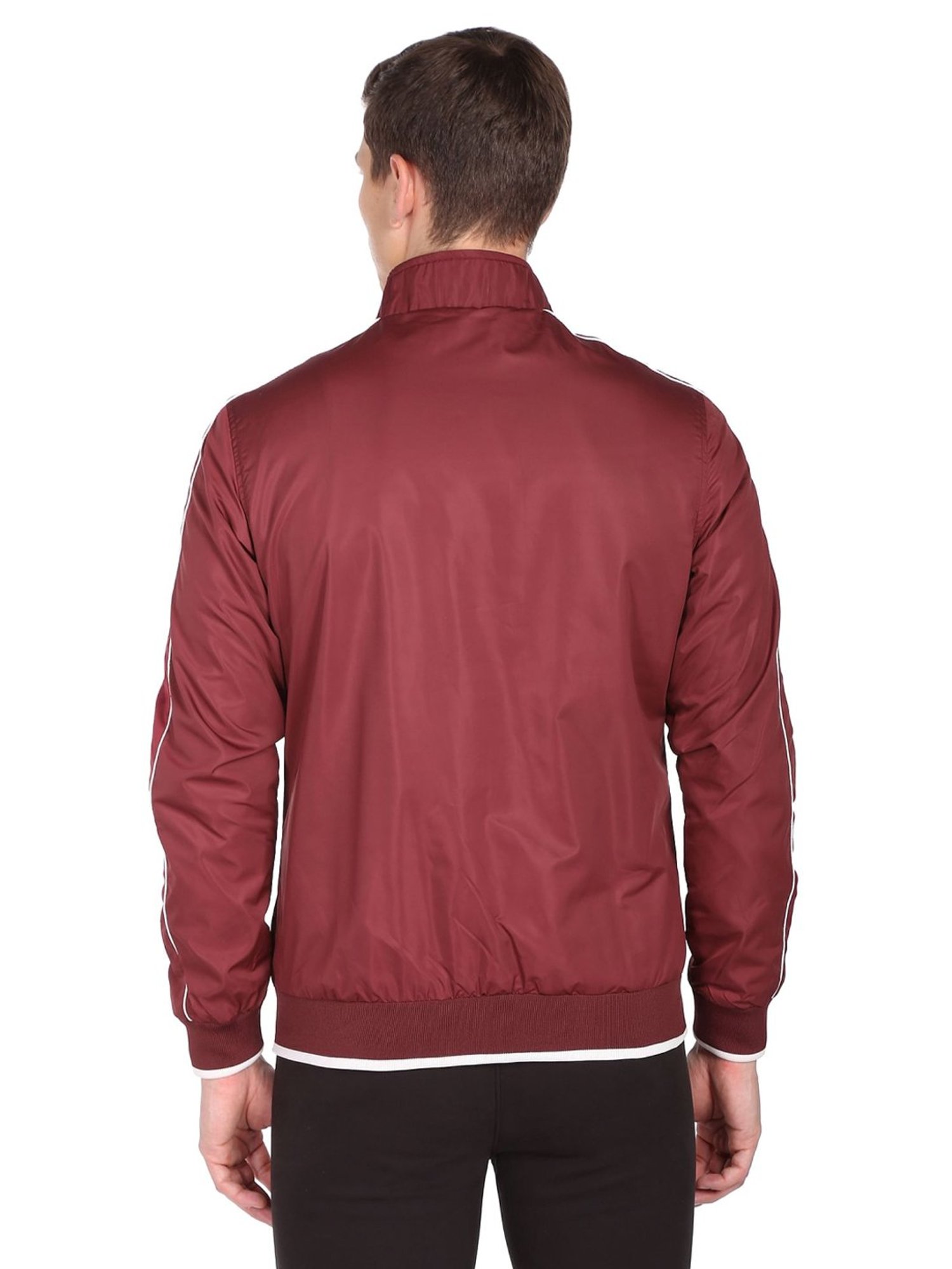 Hummel Grey Regular Fit Bomber Jacket