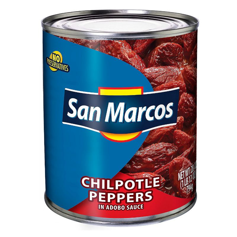 San Marcos Chipotle Peppers - 28oz