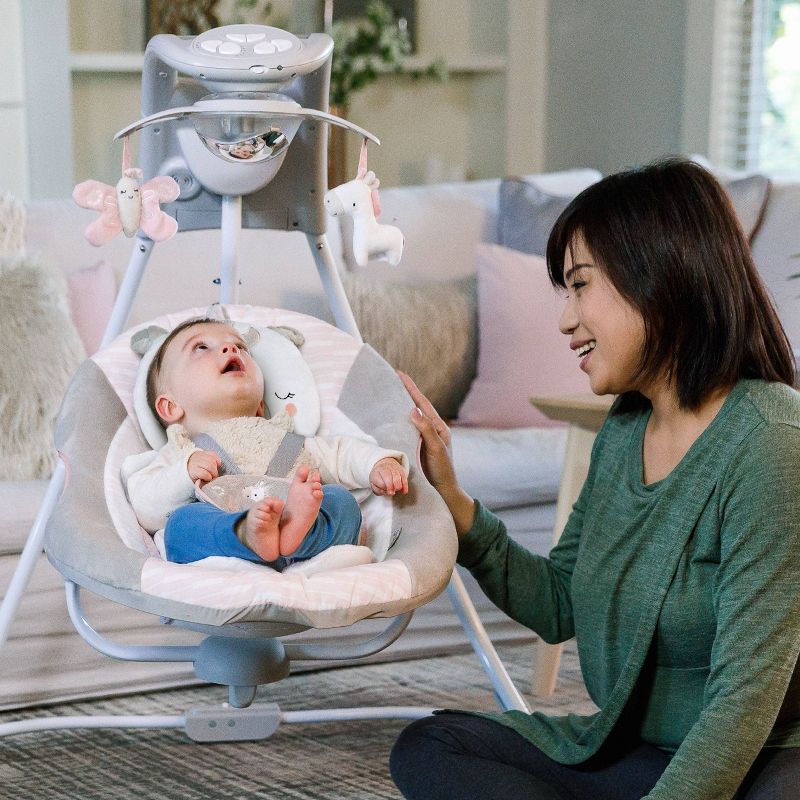 Fisher-Price Deluxe Take-Along Swing & Seat - Falling Leaves
