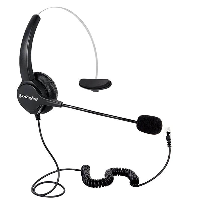 Headset with RJ9 Plug for Cisco IP Phones 7940 7960 7970 6921 Series 881188418851886189418945896199519971 etc