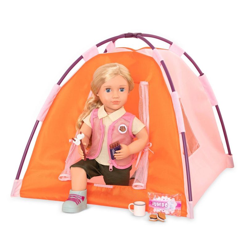 Our Generation Tent & Camping Set for 18" Dolls - All Night Campsite