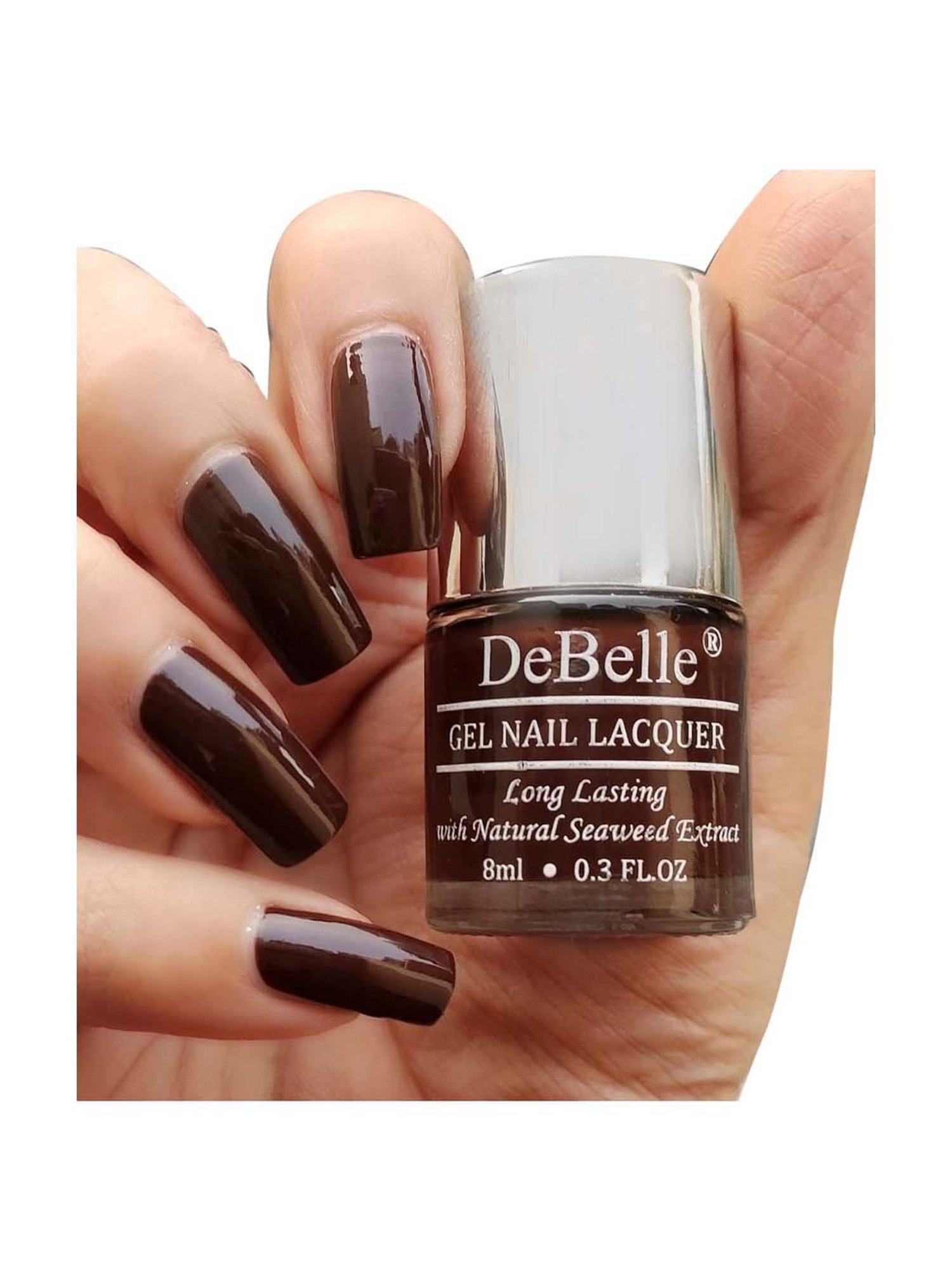 DeBelle Gel Nail Lacquer Glossy Cocoa Harvest - 8 ml