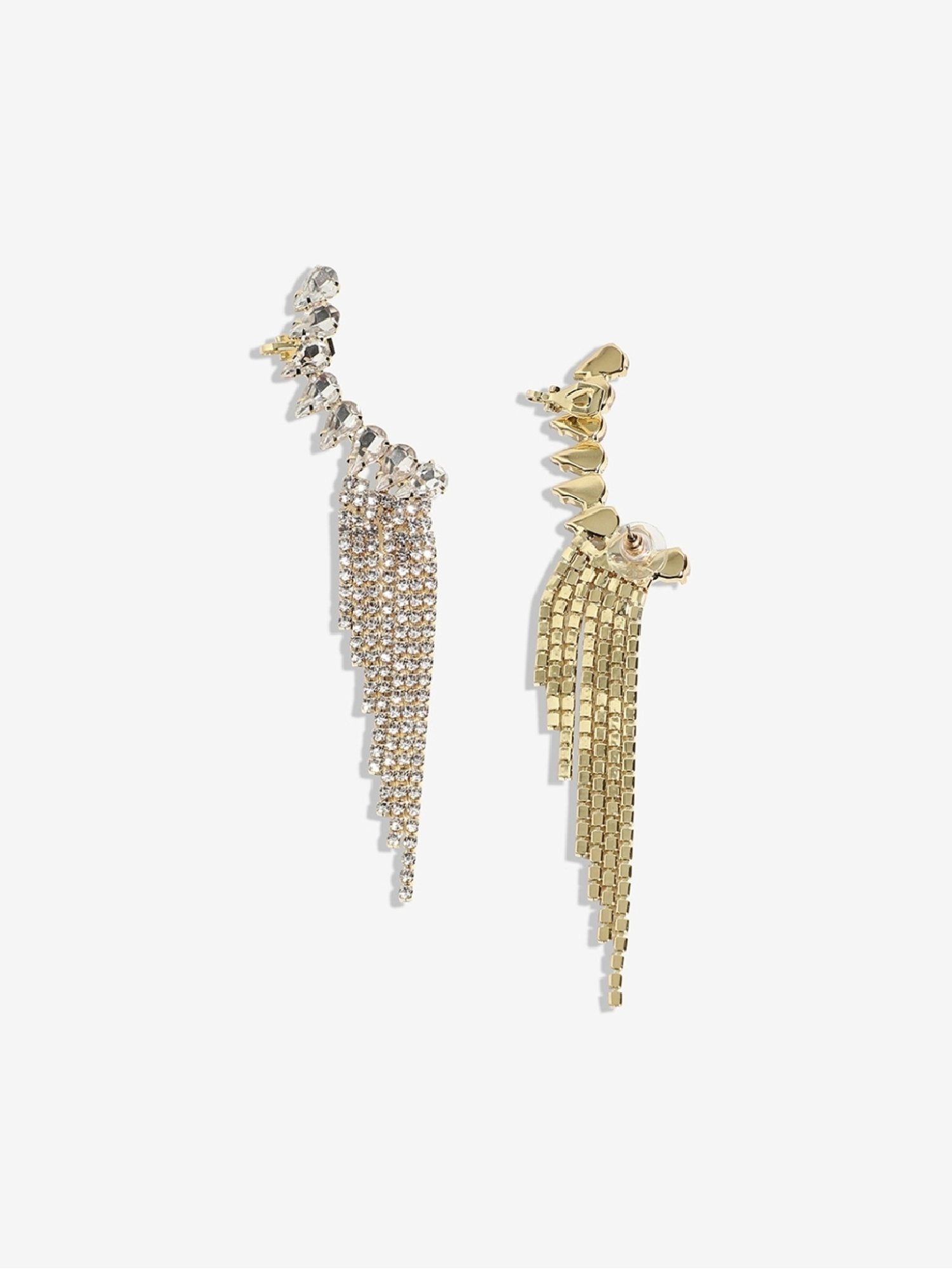 Sohi goldplated ear cuff for women