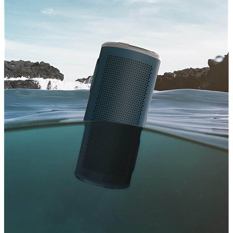 604202612 BRV-360 - Waterproof Portable Speaker - Bluetooth Wireless Technology - 360 Degree Speaker - Blue