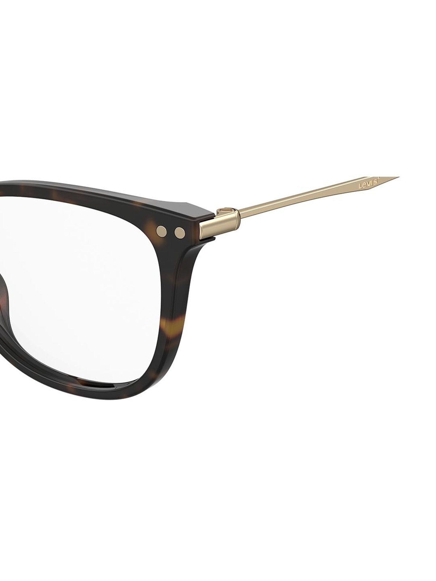 Levi's Brown Rectangular Eye Frames for Women