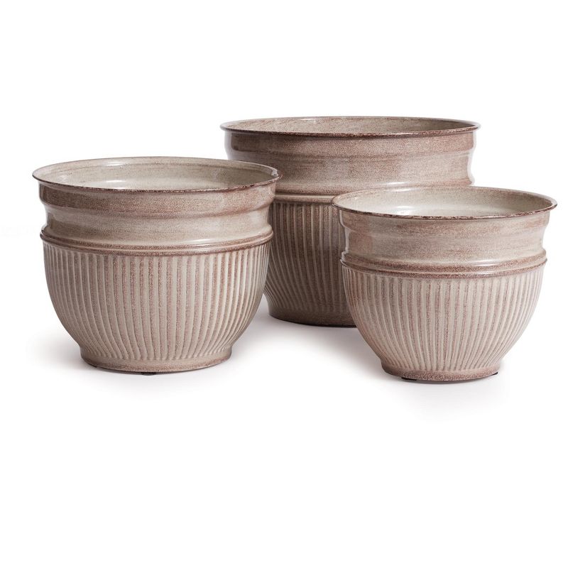 Plum & Post Camelia Pots, S/3