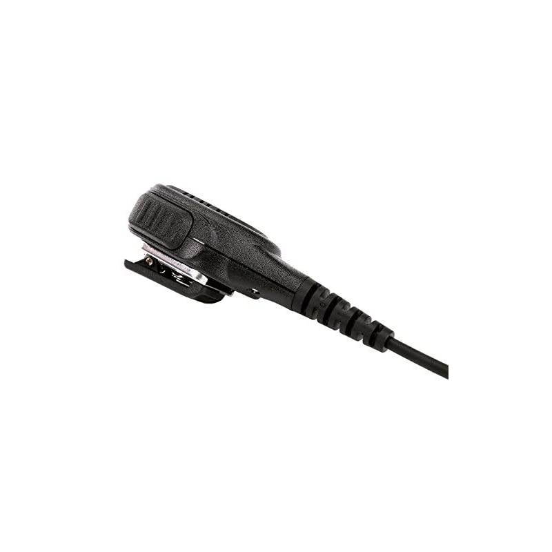 Mic with Reinforced Cable for Motorola Radios BPR40 CP200D CP200 CP200XLS CP185 CLS1410 CLS1110 DTR410 PR400 RDU4100 RDU4160D RMU2040 RMU2080D RMU2080 CLS DTR RDU RMU,2 Pin Shoulder Microphone