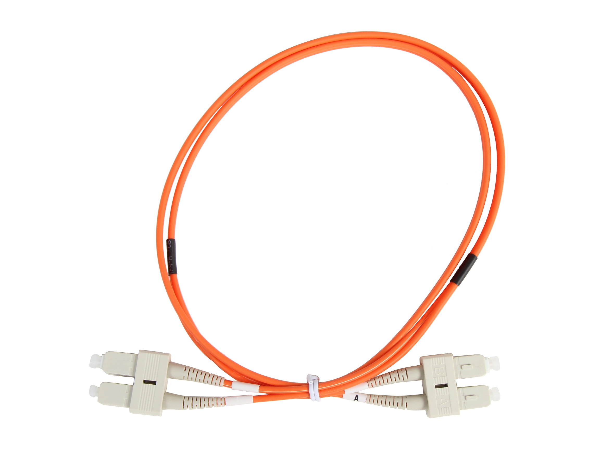 Coboc CY-OM1-SC/SC-1 3.28 ft. Fiber Optic Cable, SC/SC, Multi Mode, Duplex (62.5/125 Type)