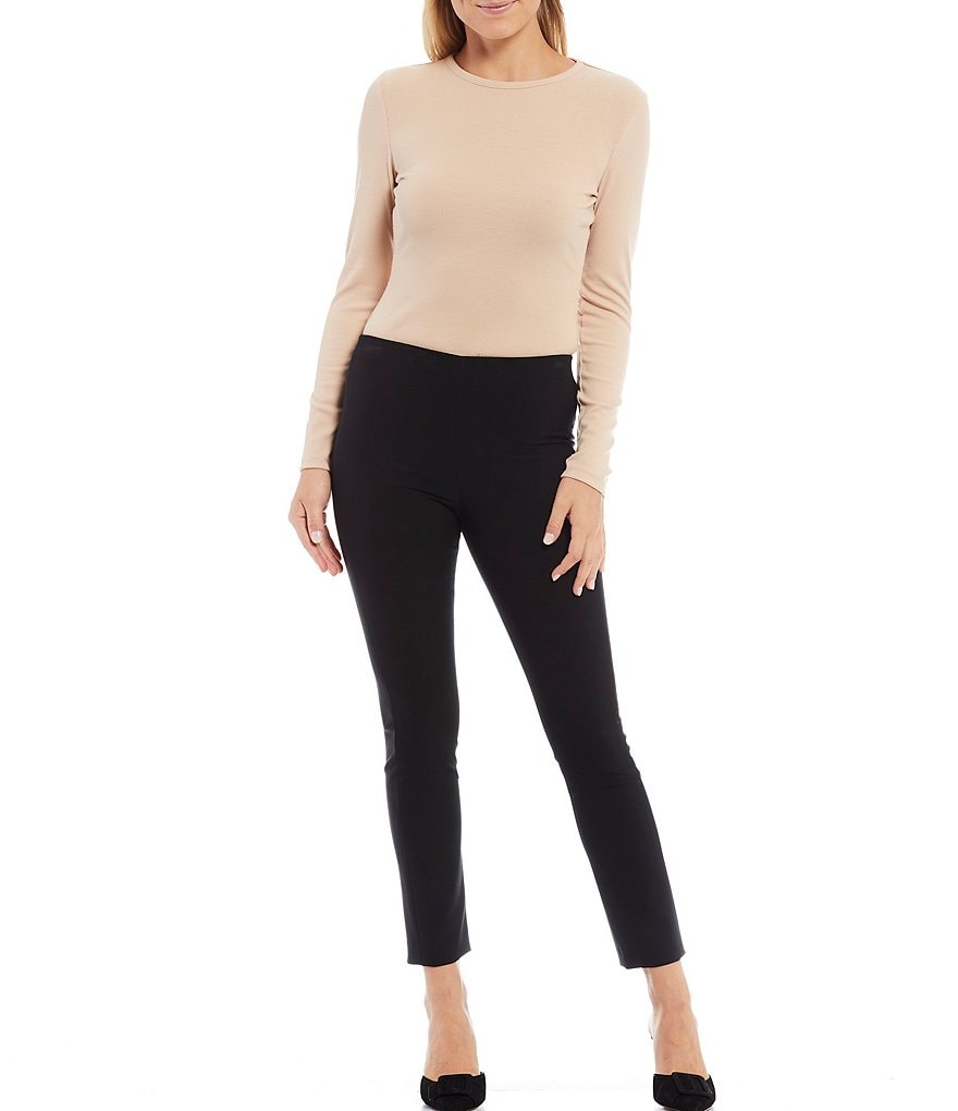 Gianni Bini Anabel Round Neck Long Sleeve Bodysuit