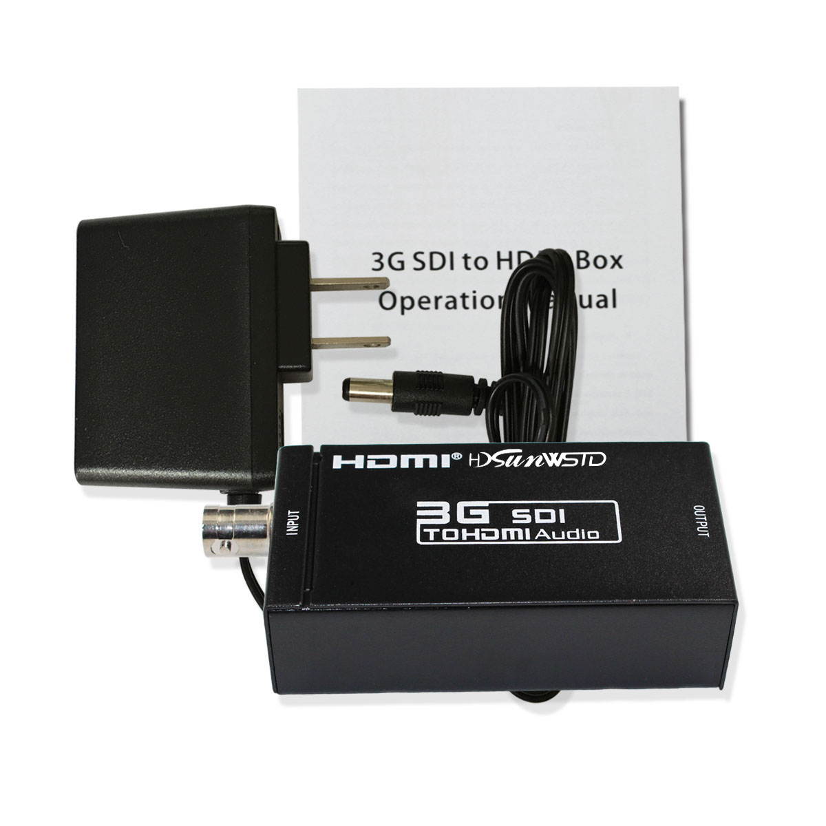 SDI to HDMI Converter Adapter Mini 3G HD Sdi Hdmi Adapter for SD-SDI, HD-SDI and 3G-SDI Signals