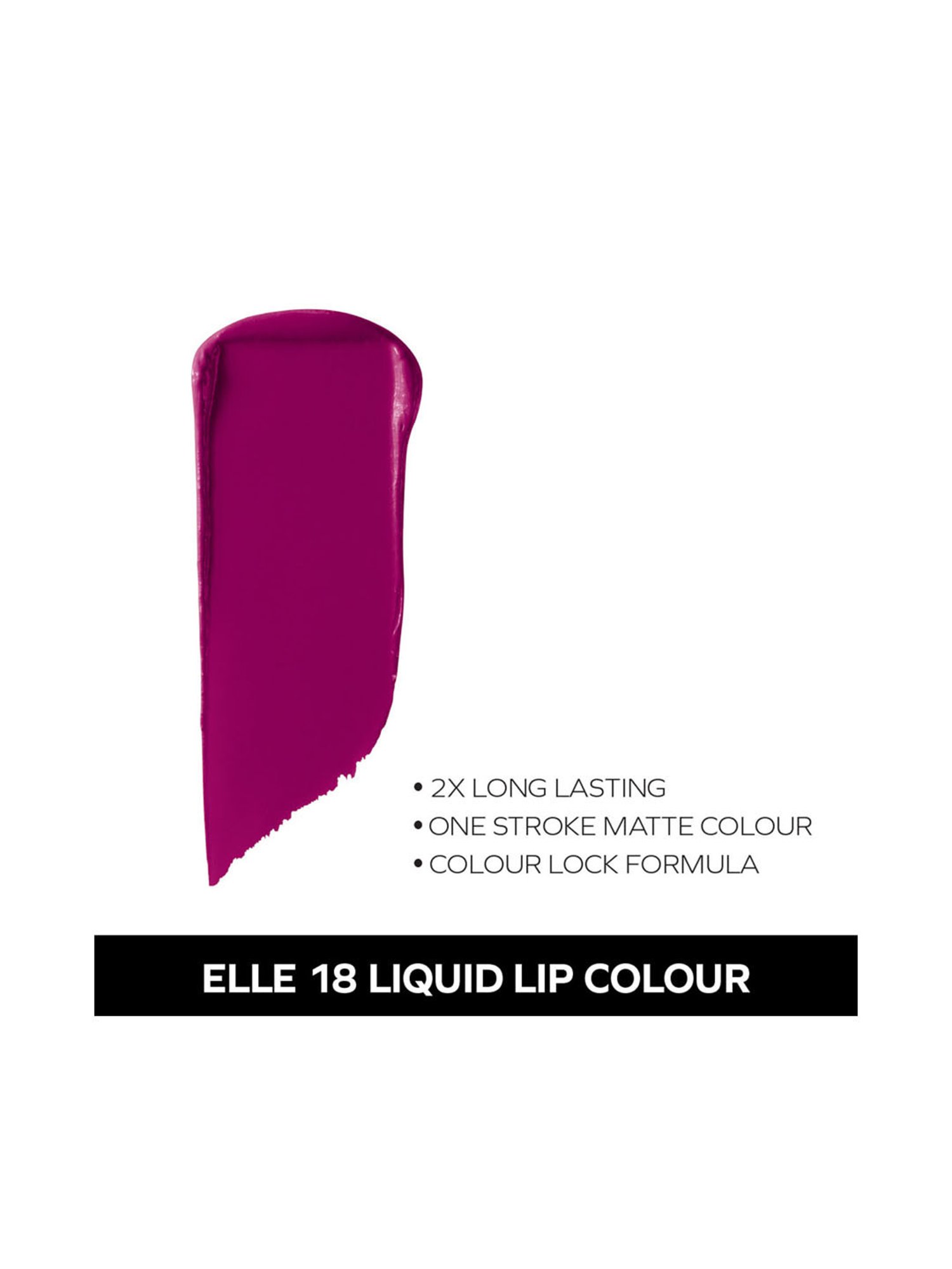 Elle 18 Liquid Lip Colour Lavender Hues - 5.6 ml