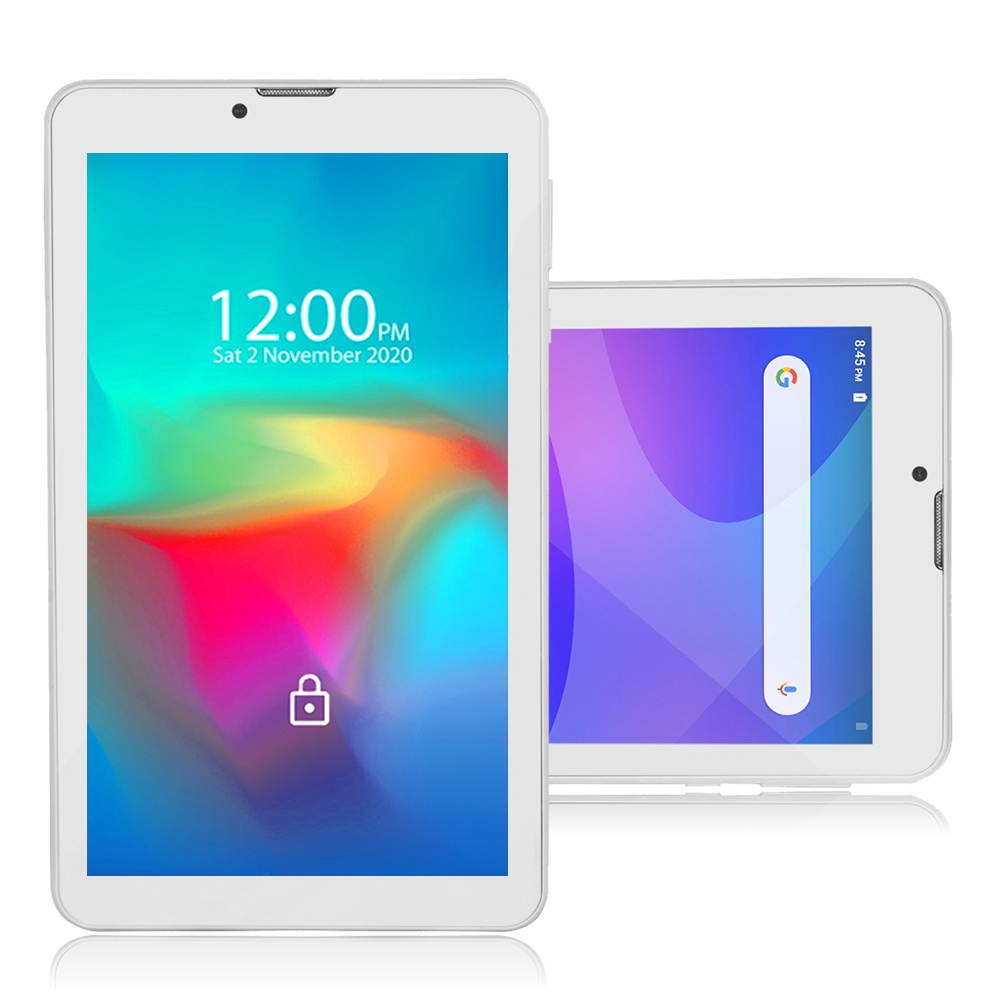 G4Tab 7-inch Android Pie TabletPC SmartPhone by Indigi, QuadCore 2GB RAM/16GB onboard ROM, Wi-Fi Enabled, Black