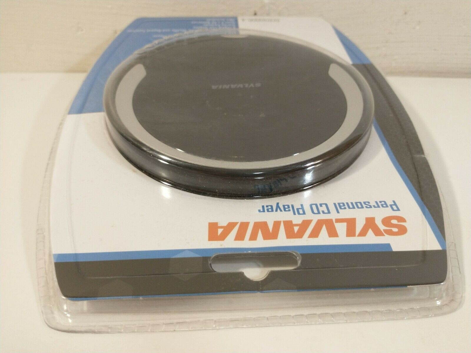 Sylvania Personal CD Player With Stereo Earbuds Programmable LCD Display