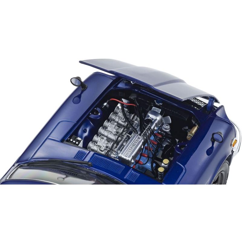 1970 Nissan Fairlady Z-L (S30) RHD (Right Hand Drive) Blue Metallic 1/18 Diecast Model Car by Kyosho