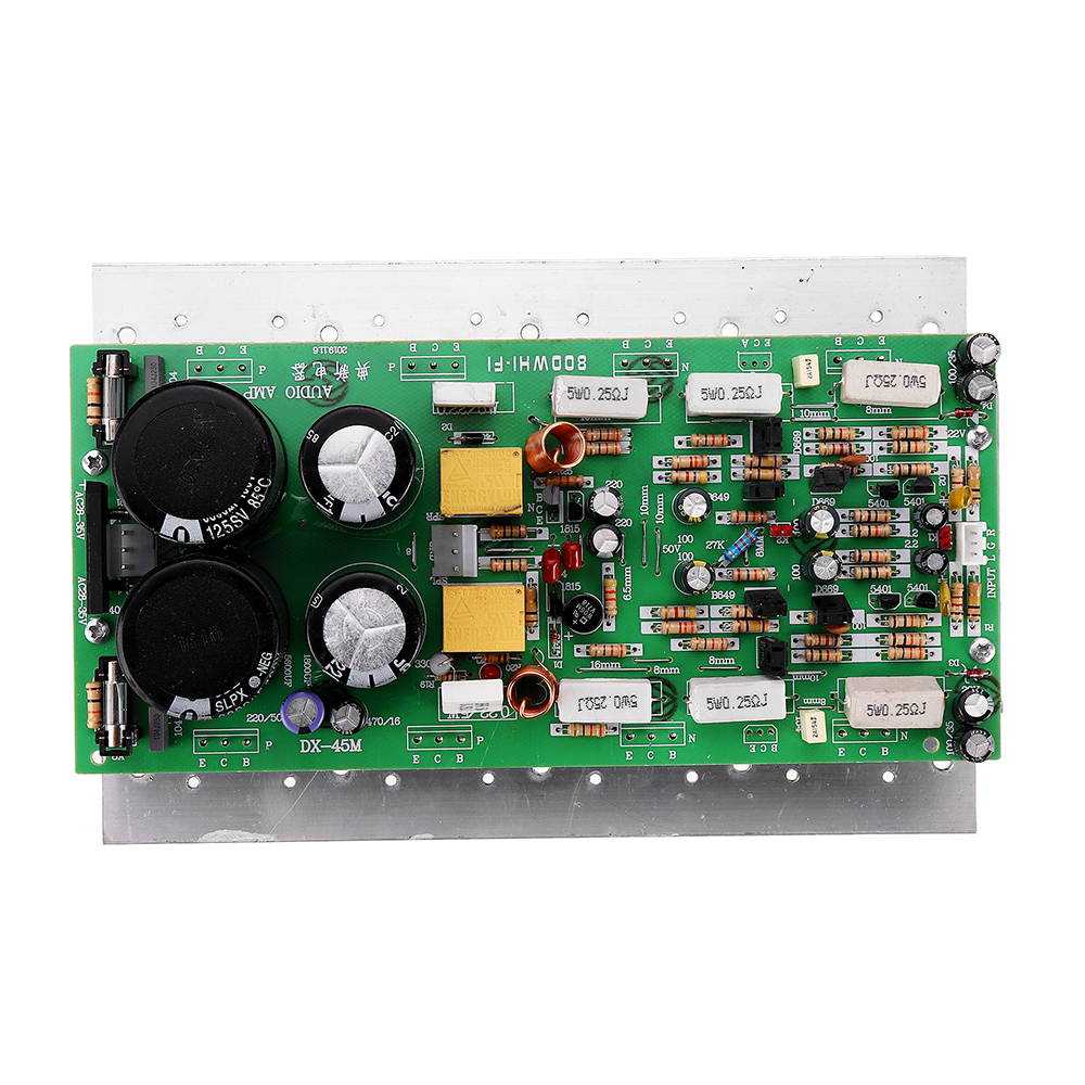 SanKen-tube 1494/3858 High Power HIFI Audio Amplifier Board Dual Channel 450W+450W Stereo Amp Mono 800W Amplifier Board For Sound DIY