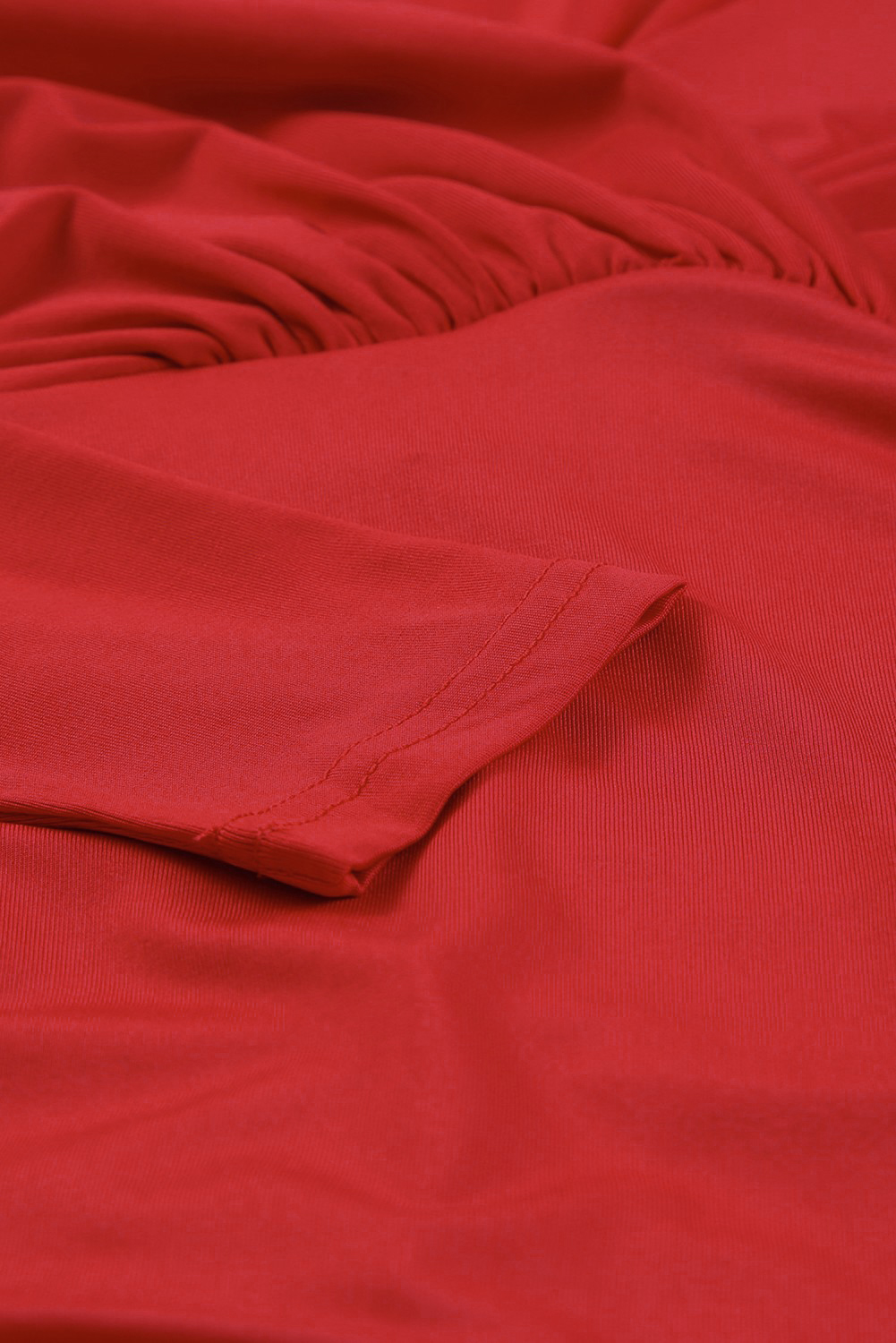 Multicolour Floral Print Split Neck Midi Dress