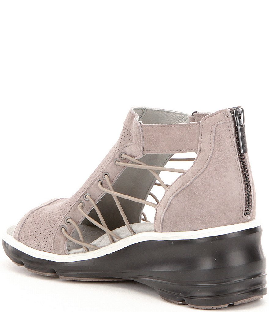 Jambu Naomi Suede Wedge Sandals