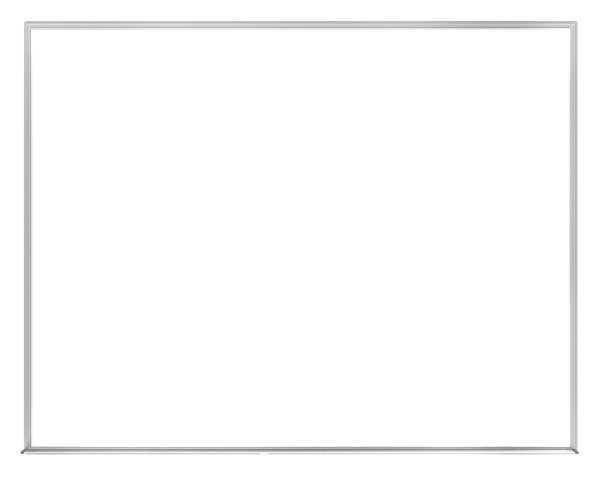 18.0" x 24.0" Aluminum Frame Non-Magnetic Whiteboard
