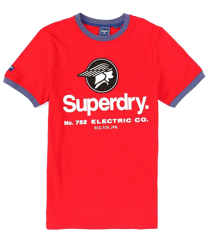 Superdry Short-Sleeve Core Logo AC Ringer Tee
