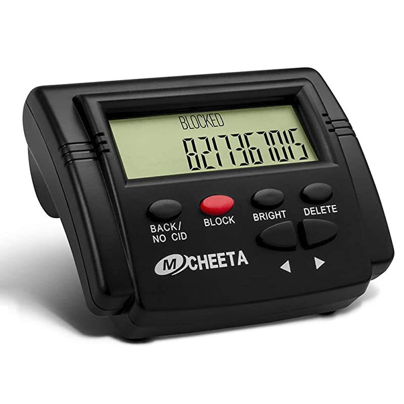 Call Blocker for Landline Phones  V4000 Premium Phones with Call Blocking One Touch Number Block Device Block Unwanted Robocalls and Nuisance Calls