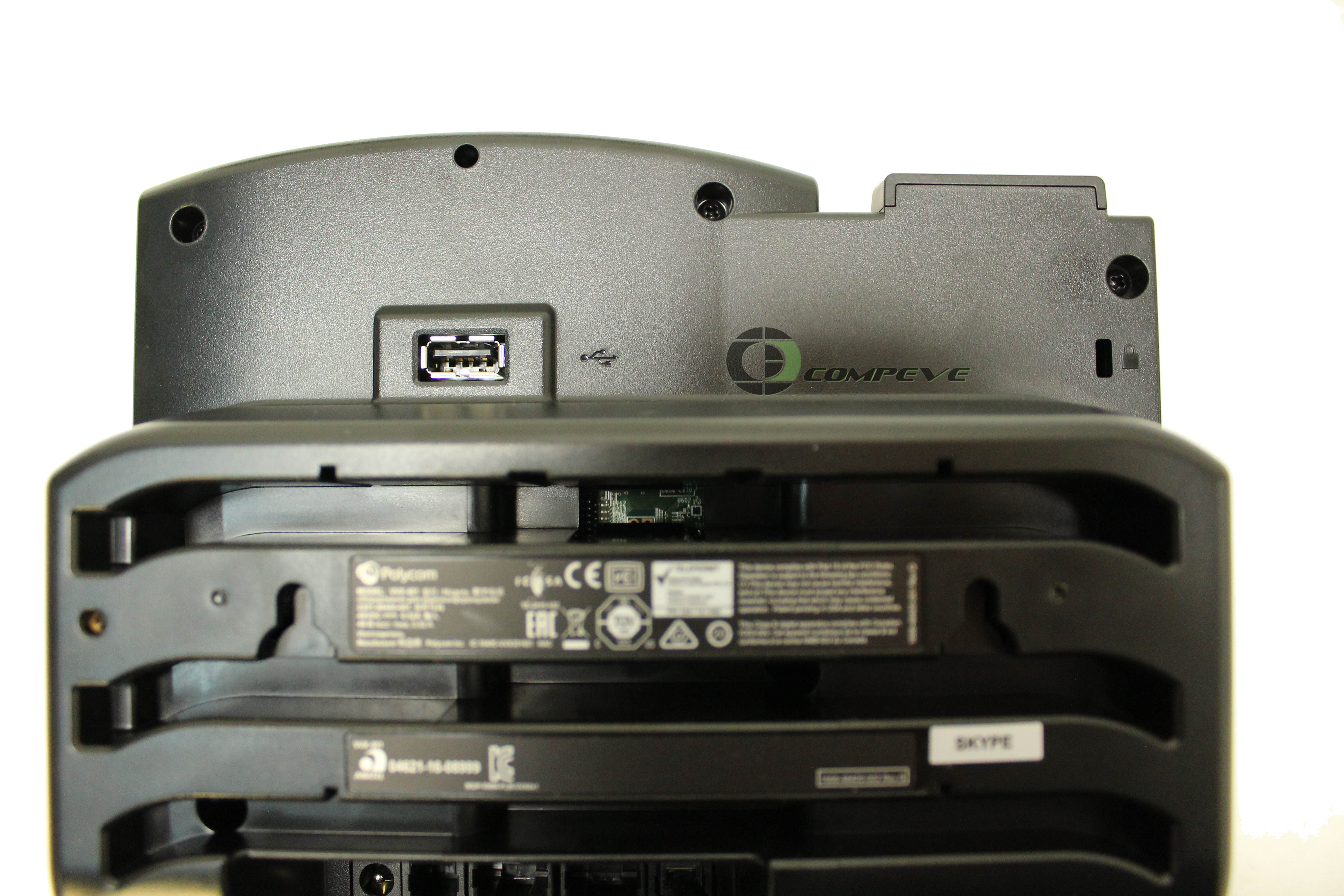 Polycom Poly VVX 401 VoIP phone 2201-48400-001 48V DC 0.52A Skype