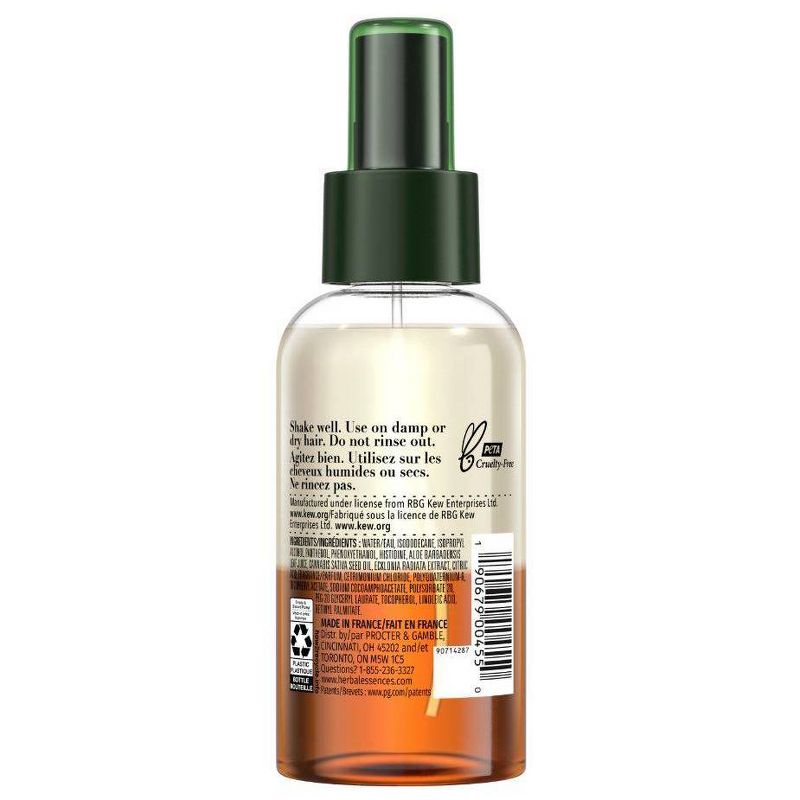 Herbal Essences bio:renew Hemp Seed Oil & Aloe Lightweight Hair Oil Mist - Moisture - 4 fl oz