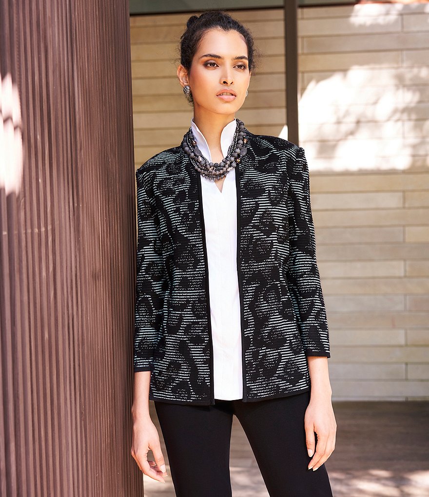 Misook Sleeveless Stand Collar Neck Washable Blouse