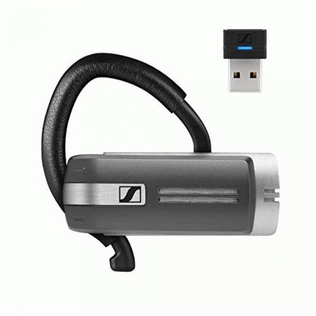 Sennheiser Presence Grey UC Monaural Bluetooth Headset with USB Dongle