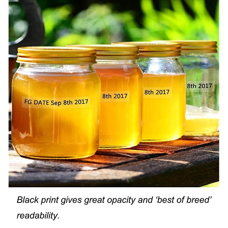 Compatible Label Tape Replacement for TZe131 TZ131 Compatible with Brother P Touch Black on Clear Tape 12 Inch 262 Feet 2 Pack