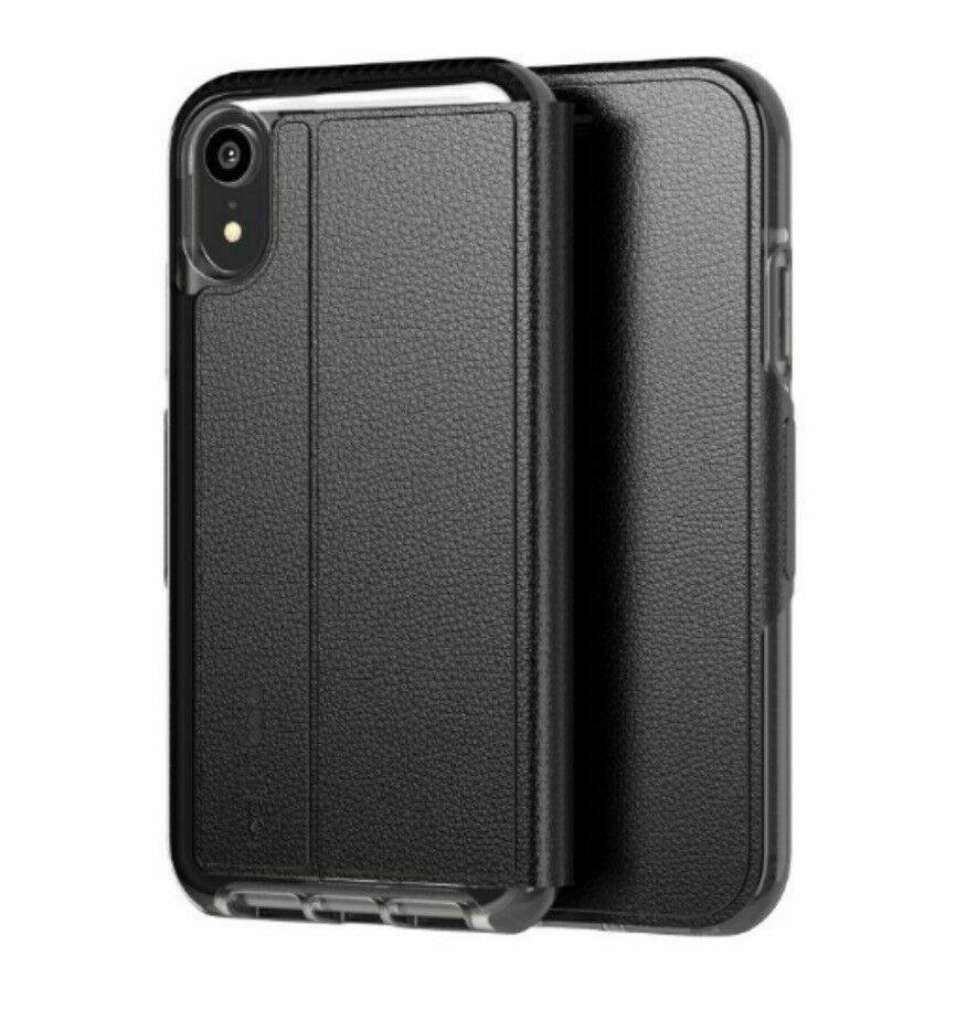 Tech21 Evo Wallet Case for Apple iPhone XR - Black