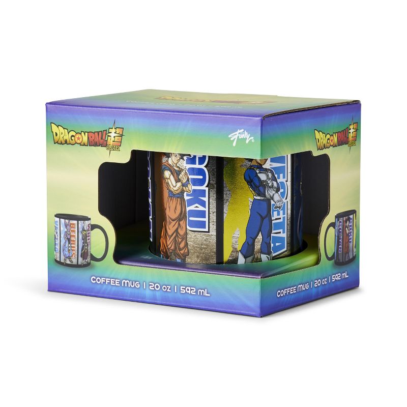 Dragon Ball Z Dragon Ball Super Saiyans VS Lord Beerus Ceramic Character Mug