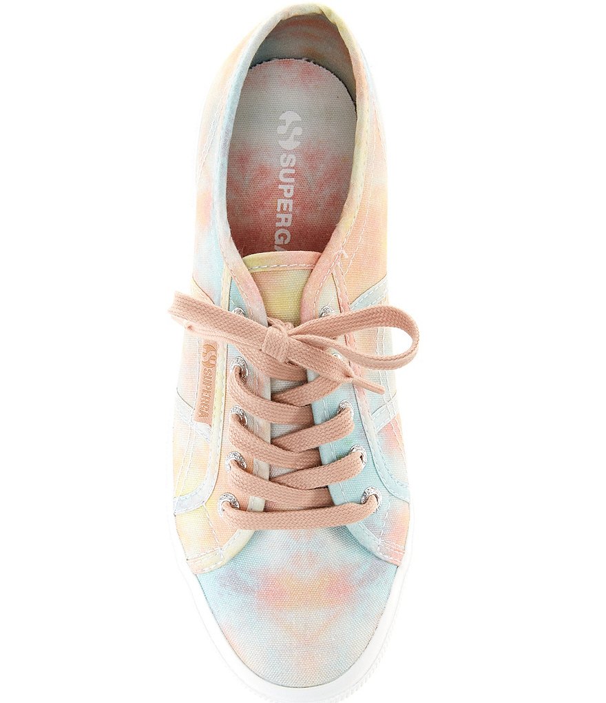 Superga Women's 2750 COTU Fantasy Tie-Dye Lace-Up Sneakers