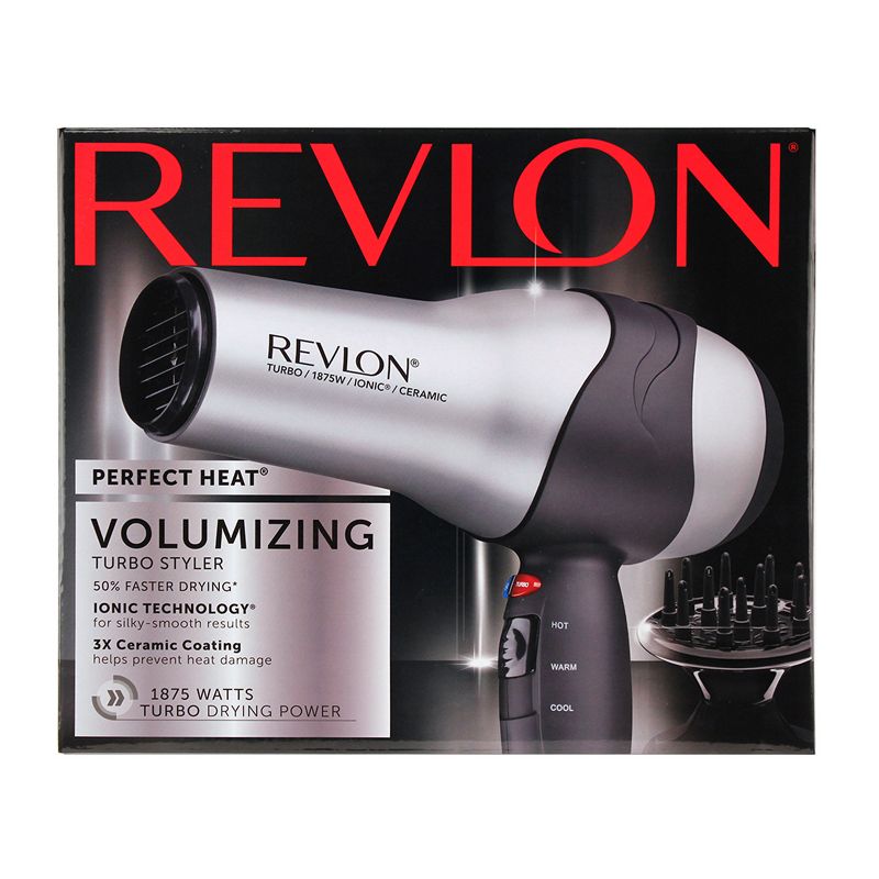 Revlon Perfect Heat Volumizing Turbo Hair Dryer - 1875 Watt
