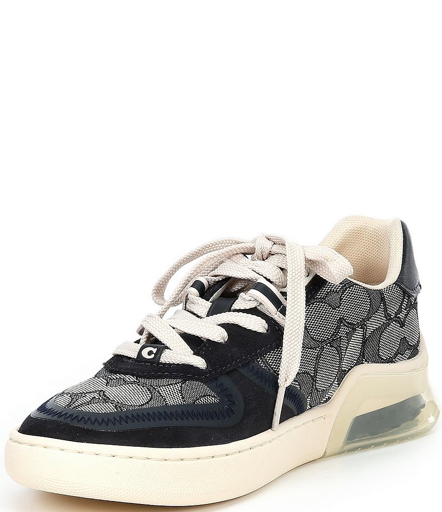 Kendall + Kylie Women's Anthracite Leopard EZORA 2.0 Low Top Lace Up Multi Sneakers