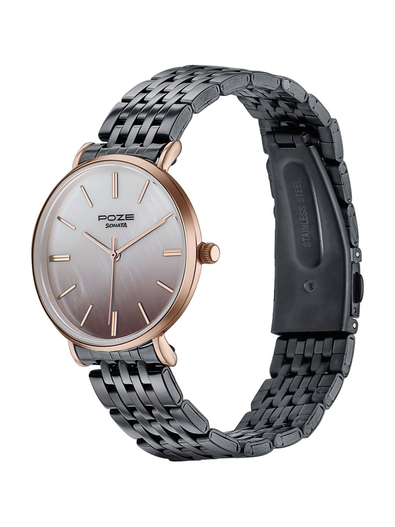 Sonata Poze 3.0 SP80077KM01WF Analog Watch for Women