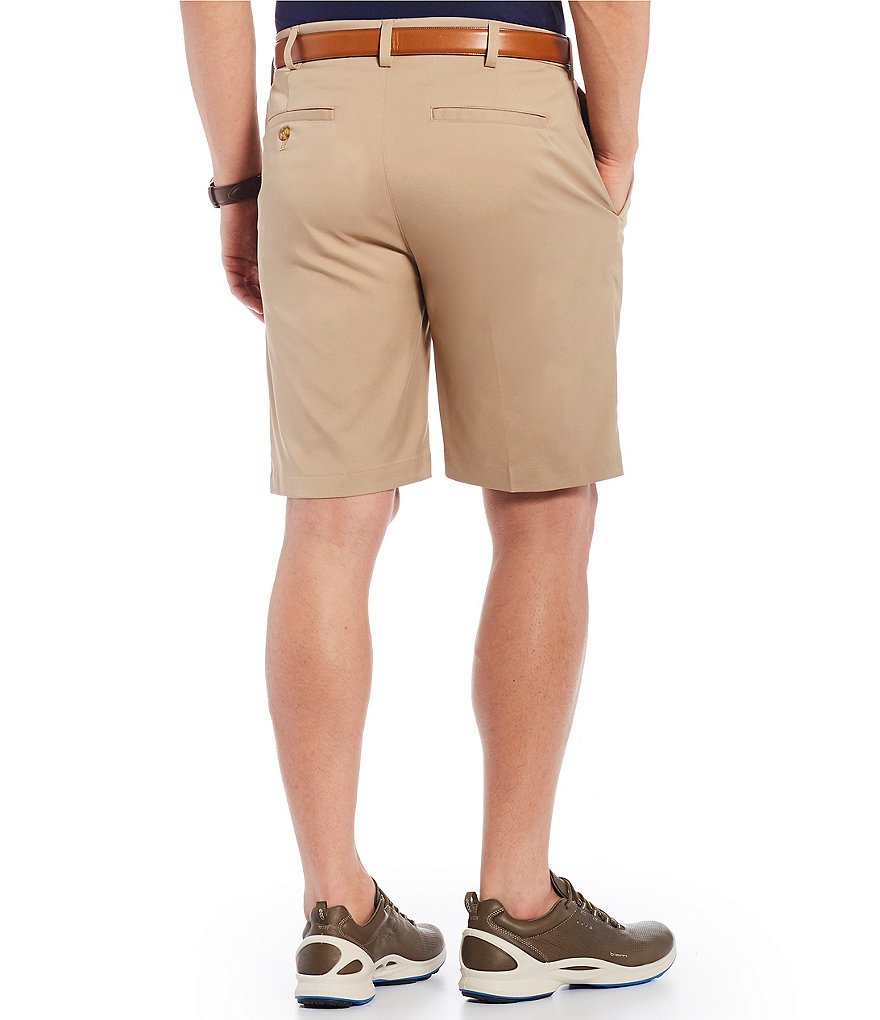 Roundtree & Yorke Active Waist 9#double; Inseam Performance Shorts