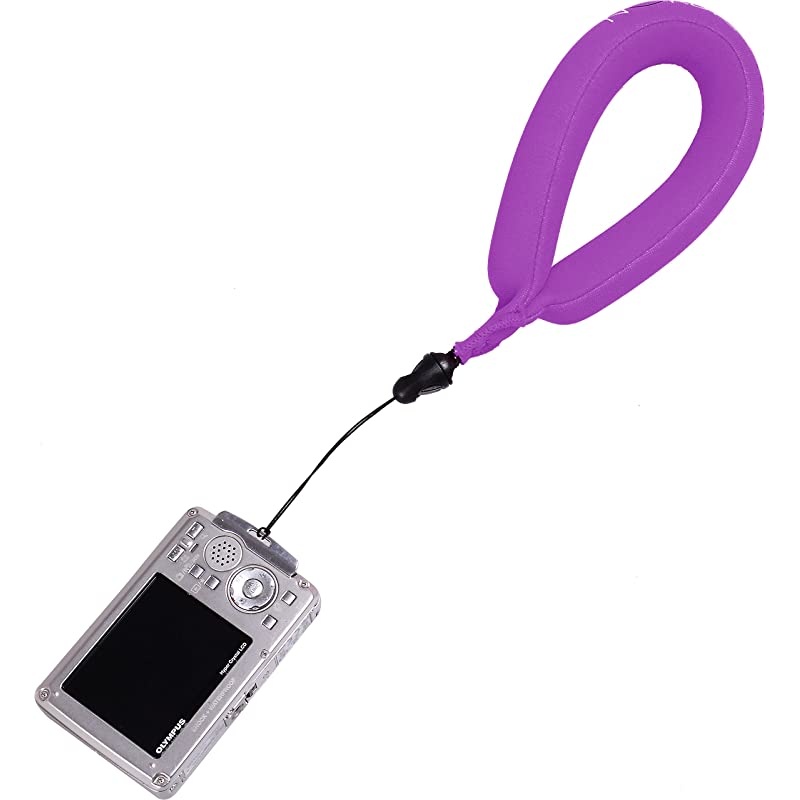 Waterproof Camera Float - Pack of 2 - Turquoise & Purple