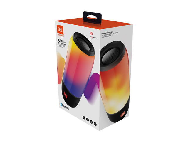JBL Pulse 3 Portable Bluetooth Speaker (Black)