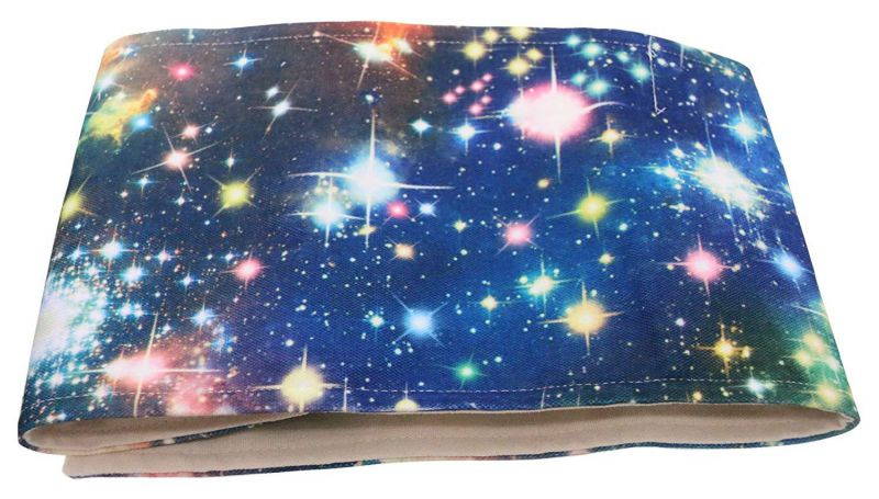 Coideal Colored Pencils Case Wrap Roll Up Holder Pouch for Artist Travel Drawing Coloring Portable Canvas Storage Organizer for Ball Pens or Pencils (72 Holes, Star Universe)