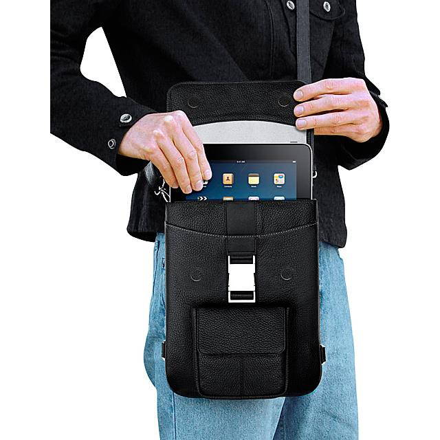 MacCase Premium Leather iPad Flight Jacket w/ Backpack Option