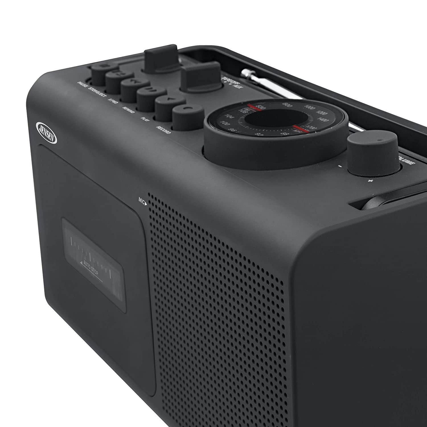 JENSEN MCR-250 Personal Cassette Player/Recorder with AM/FM Radio