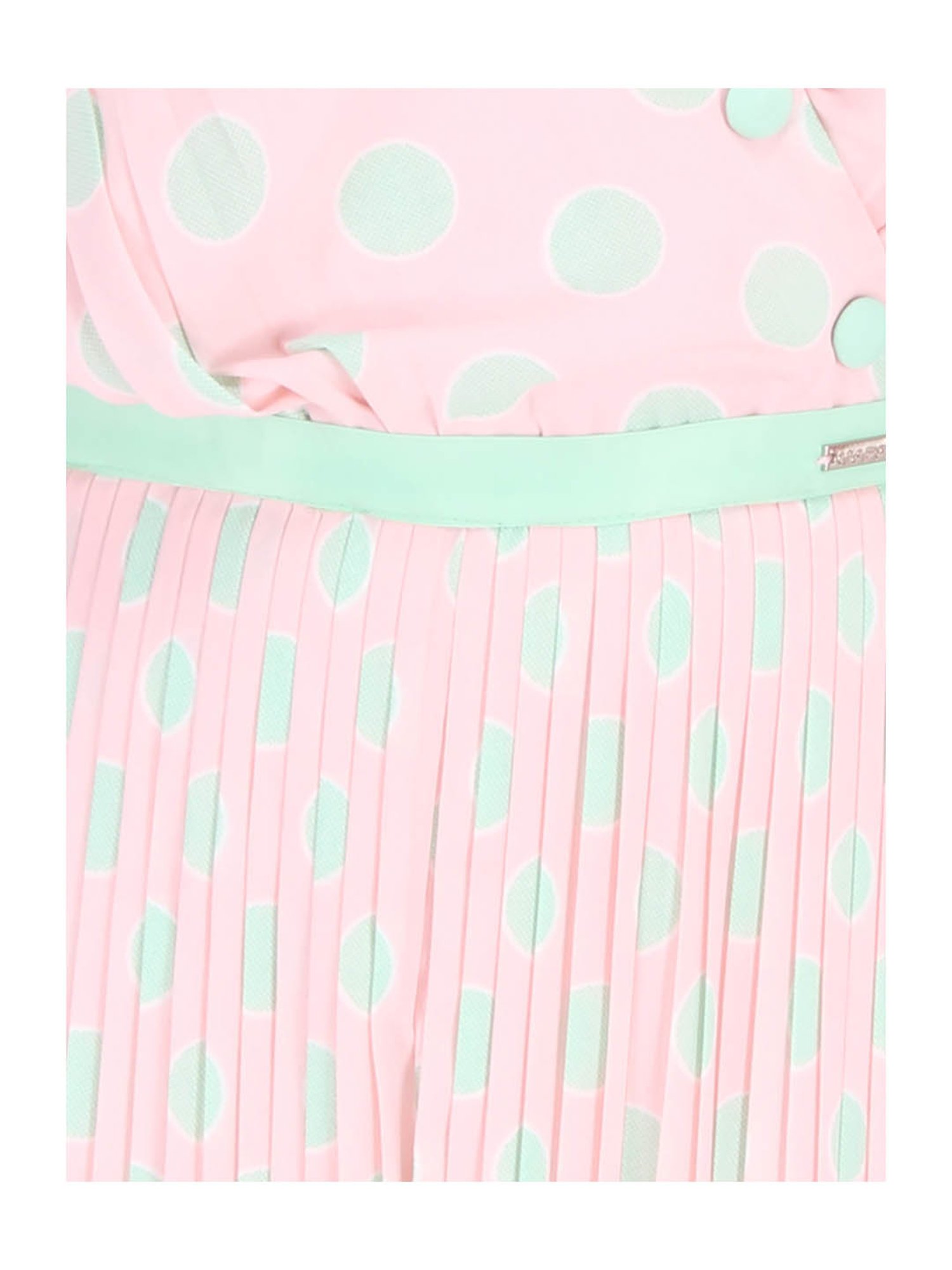 TeenTrums Girls Coral Solid Playsuit