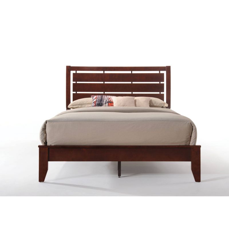 Queen Ilana Bed Brown Cherry - Acme Furniture